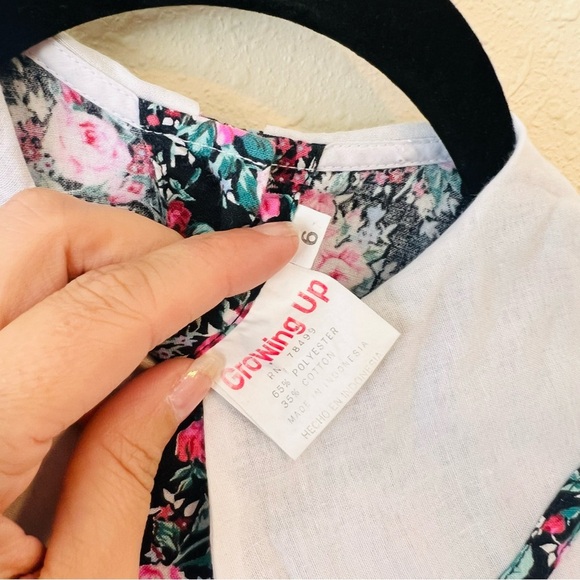 Vintage Cottagecore Ditzy Micro Floral Baby Doll 1980s 1990s Dress 6 - Picture 7 of 10